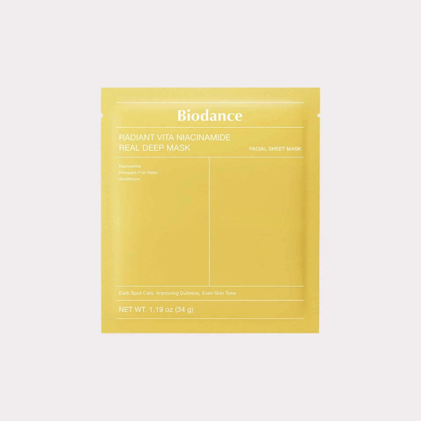 BIODANCE Vita Niacinamide Real Deep Mask (1 Unit)