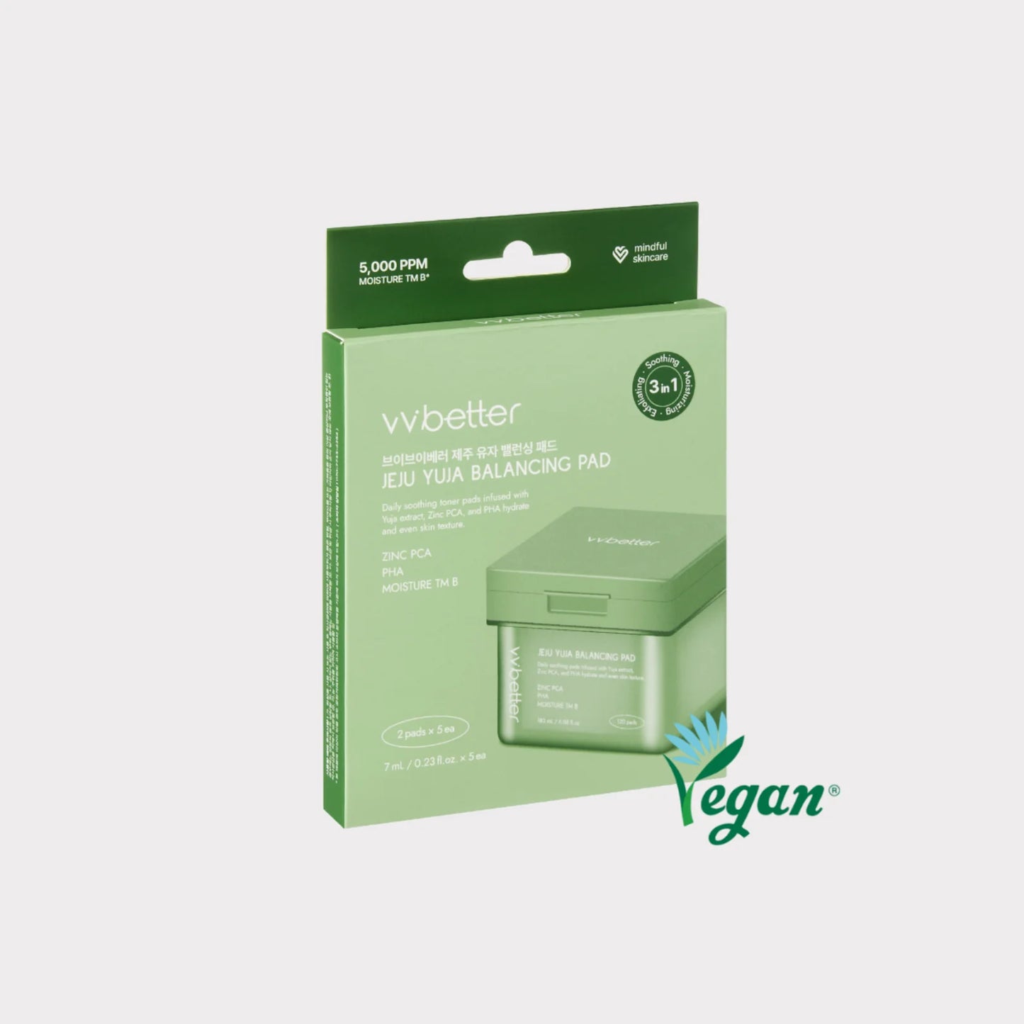 VVbetter Jeju Yuja Balancing Pad Mini Pack (5x2pads)