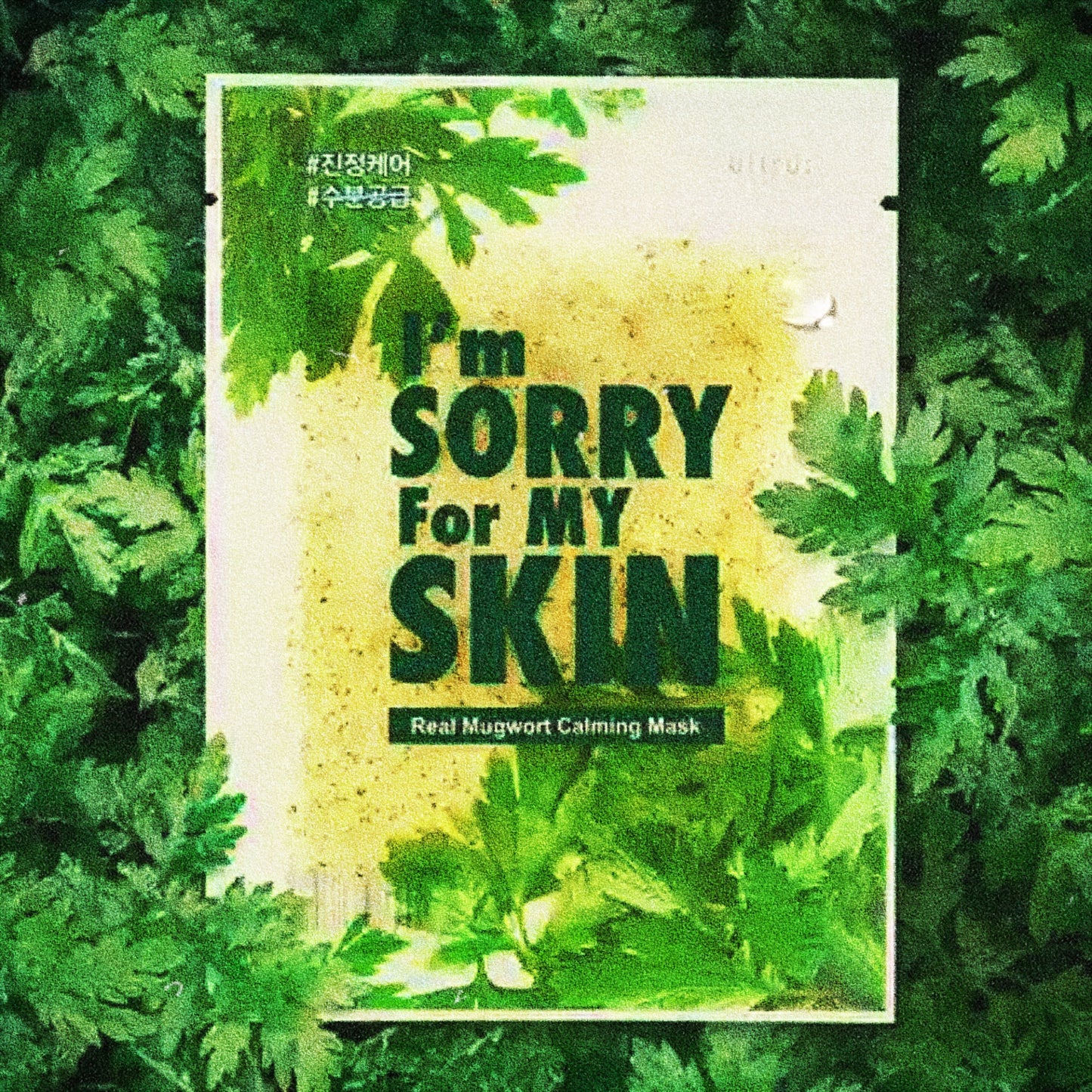 I'm Sorry For My Skin Real Mugwort Calming Mask (23ml)