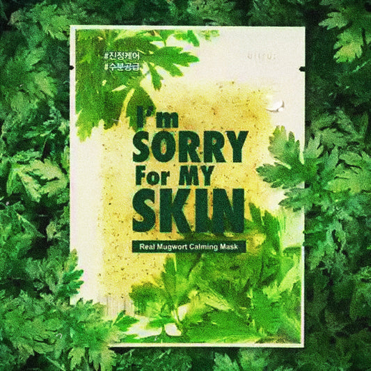 I'm Sorry For My Skin Real Mugwort Calming Mask (23ml)