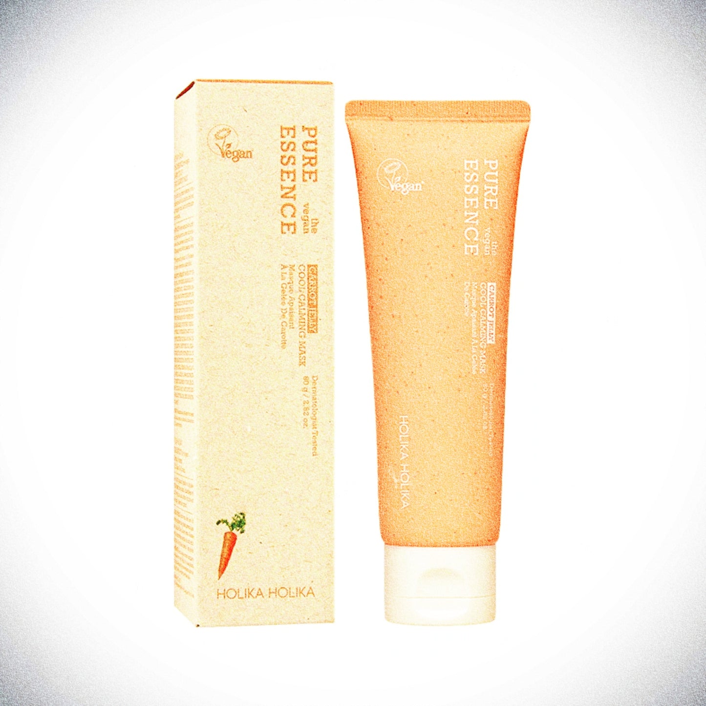 Holika Holika Pure Essence The Vegan Carrot Jelly Cool Calming Mask (80g)