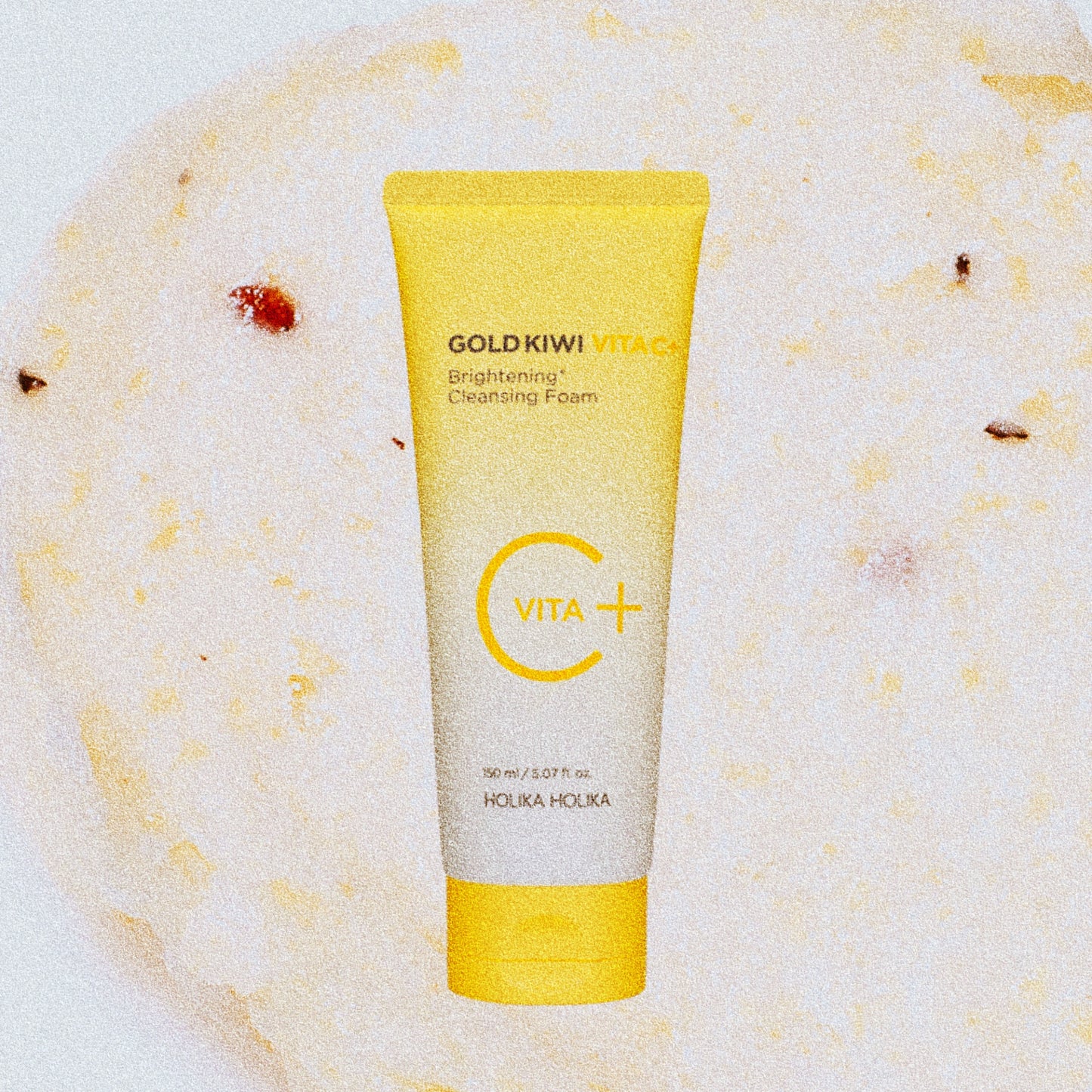 Holika Holika Gold Kiwi Vita C+ Brightening Cleansing Foam (150ml)