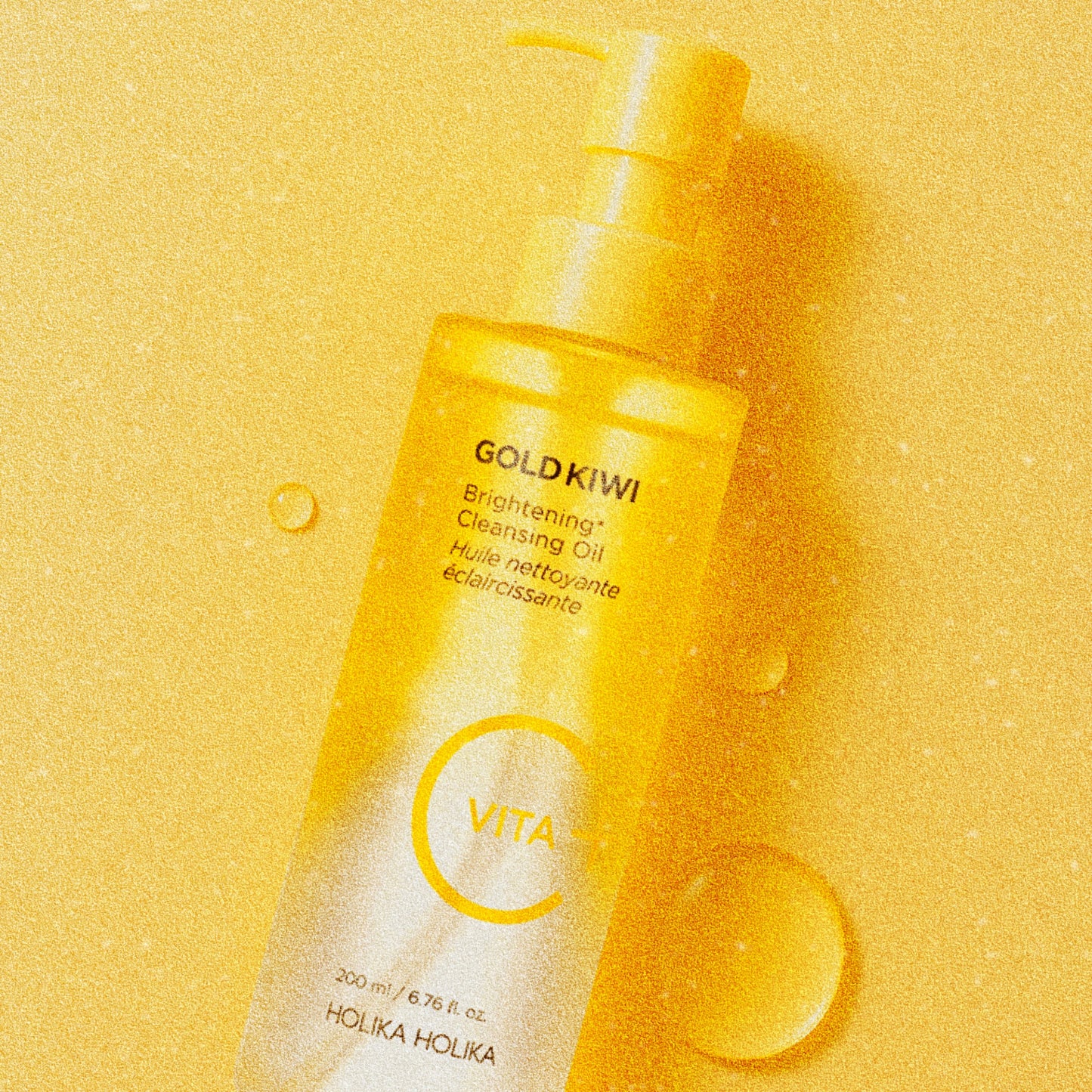 Holika Holika Gold Kiwi Vita C+ Brightening Cleansing Oil (200ml)