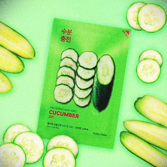 Holika Holika Pure Essence Mask Sheet - Cucumber (23ml)
