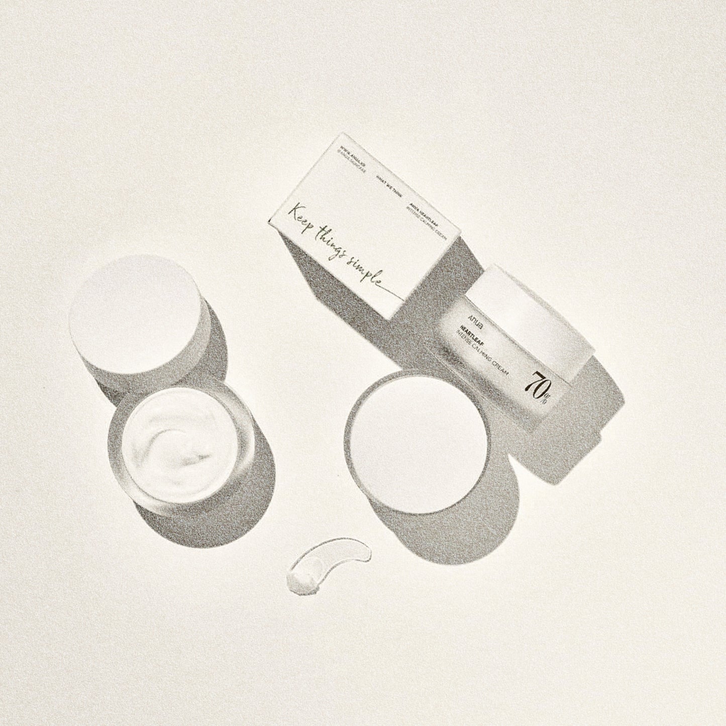 Anua – Heartleaf 70% Intense Calming Cream (50ml)