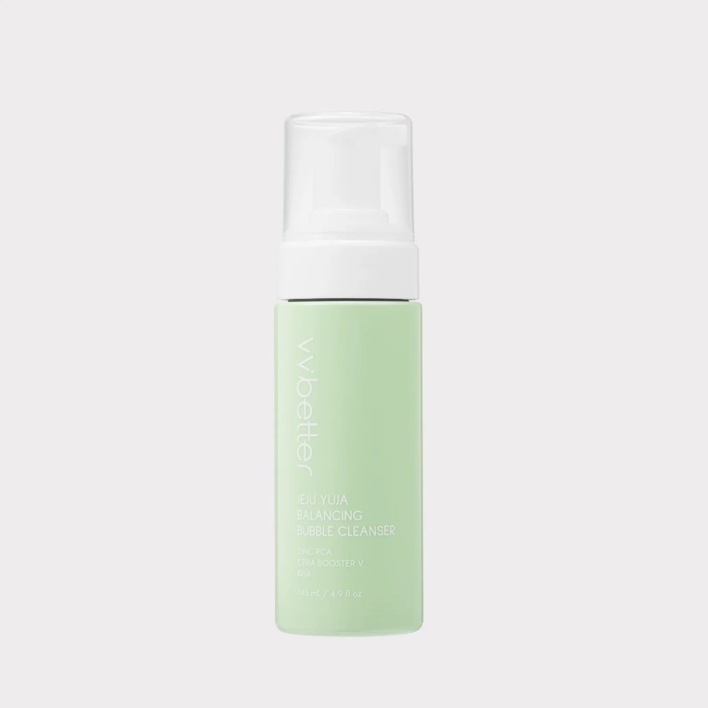 VVbetter Jeju Yuja Balancing Bubble Cleanser (145ml)
