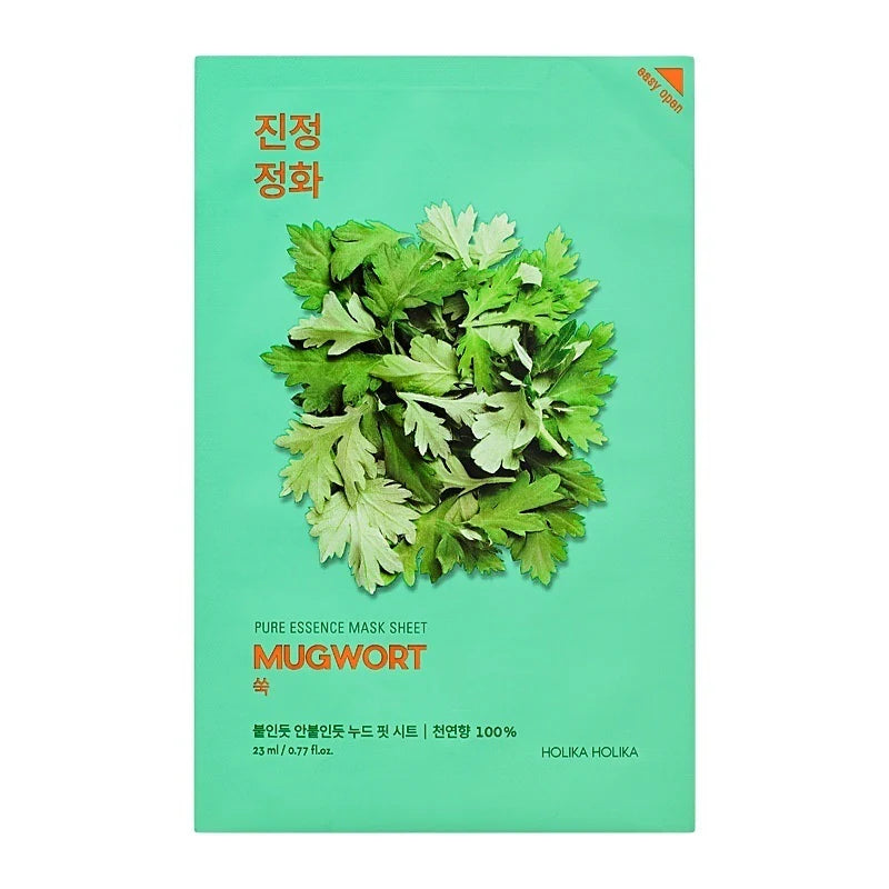 Holika Holika Pure Essence Mask Sheet - Mugwort (5 pcs)